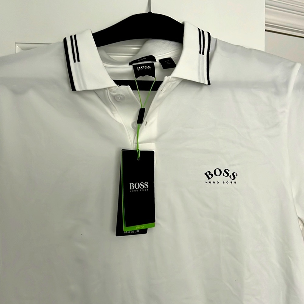 Hugo boss white polo - brand new with tags